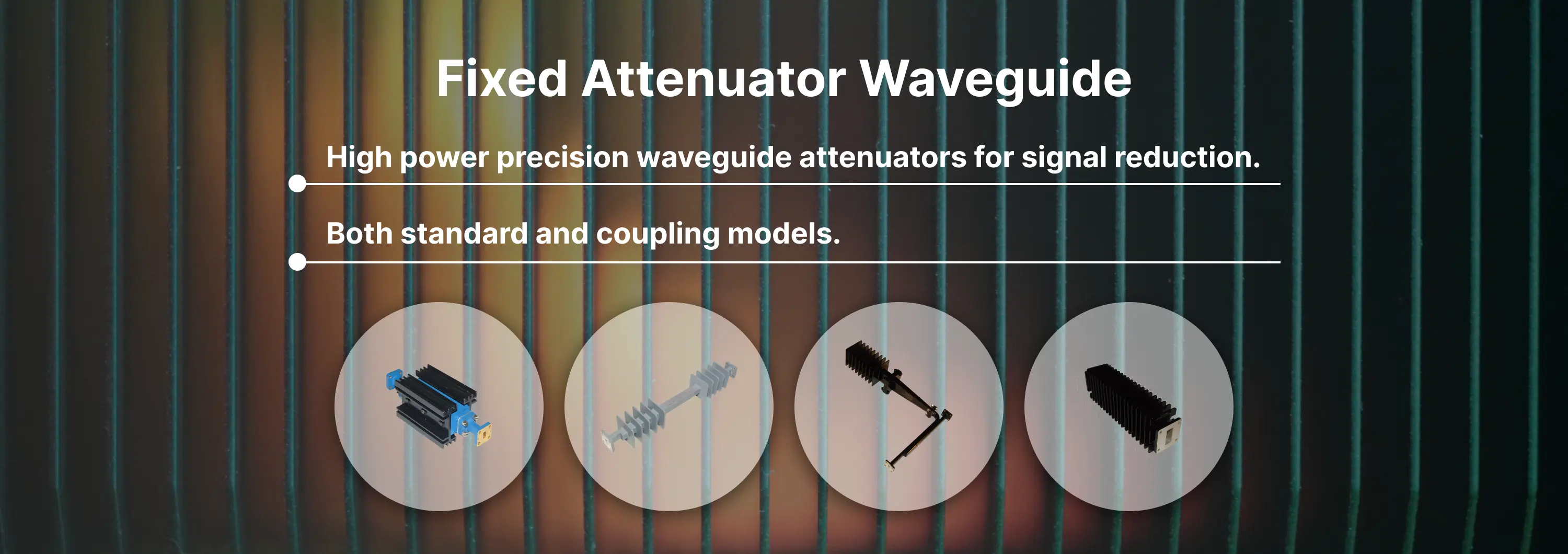 Fixed Attenuator (Waveguide) Banner